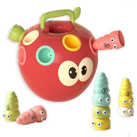 Tiny Sorter™ – Slim Stapelen – Appel & Worm spel