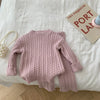 Mini Fashion™ - Stijlvol & Trendy voor kinderen - Gebreide Trui & Broek