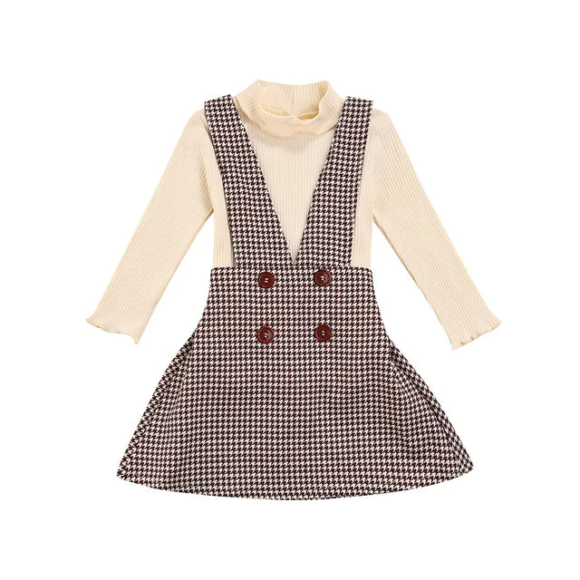 Mini Fashion™ - Schattig en Stijlvol - Tweedelige jurken set