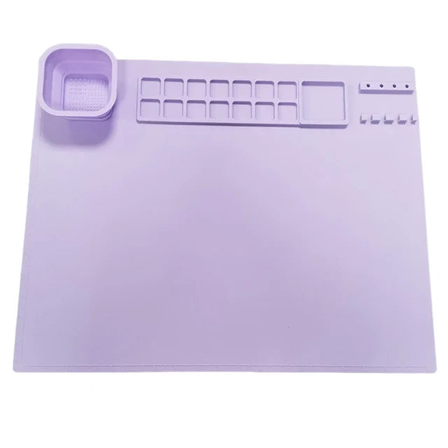 Canvas Mat™ - Schoonmaken is een makkie - Verf Placemet