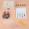 Tube Clip Beads™ - Slim Denkspel - Kleur & Motoriek Spel