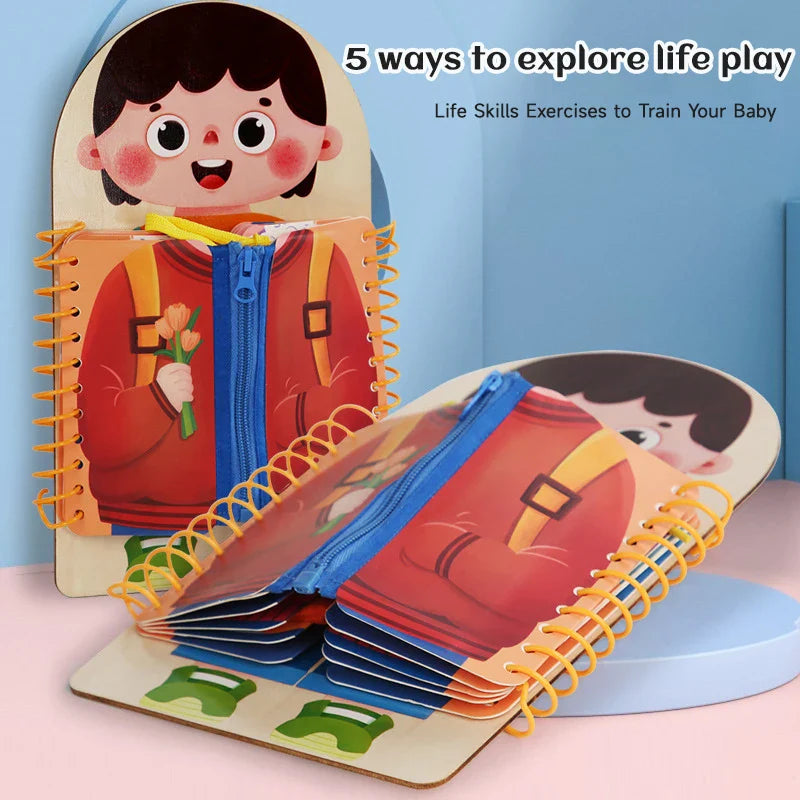 Little Helper™ - Knoop & Rits - Activiteitenbord