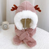 Mini Fashion™ - Warm & Knus - Muts & Sjaal In 1