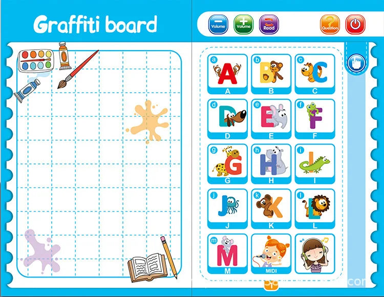 Musical Letters™ - Engels leren - Kinderboek