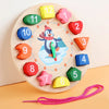 Learning Clock™ - Speel & Leer Klokkijken - Houten Klok