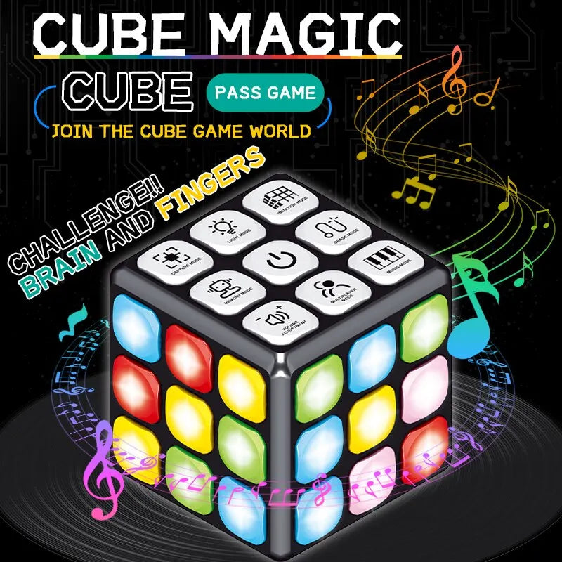 Magic Melody Cube™ - Flitsend, Magisch & Leerzaam - Educatieve Speelkubus