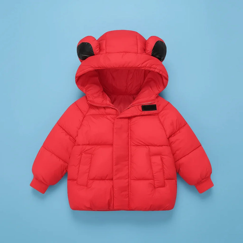 CozziBun – Warm & Schattig – Winterjas met Capuchon