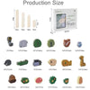 Animal Stackers™ - Slim Stapelen - Hout  Dieren Stapelspeelgoed