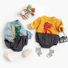 Mini Fashion – Zachte Fleece Onesie met Dino print
