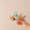 Woods™ - Bevorder Creativiteit & Motoriek - Houten Montessori Vliegtuig Speelgoed