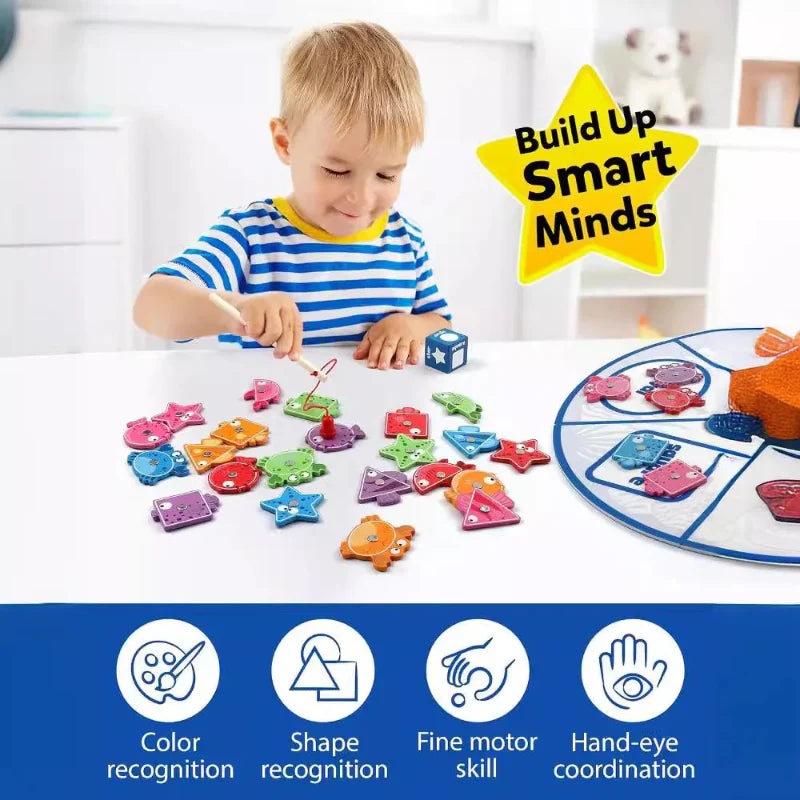 SmartFish – Leuk & Educatief – Vismagneet Speelset