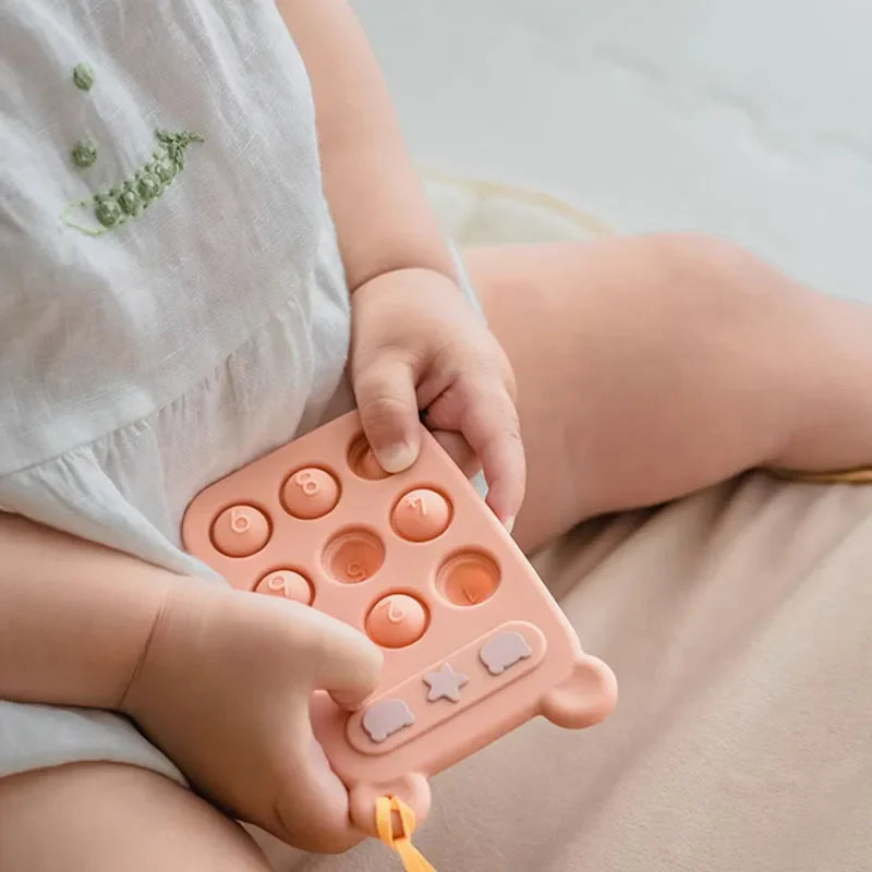 Fidget Toy™ - Bijtring & Fidget speelgoed in 1 - Siliconen Fidget Telefoon