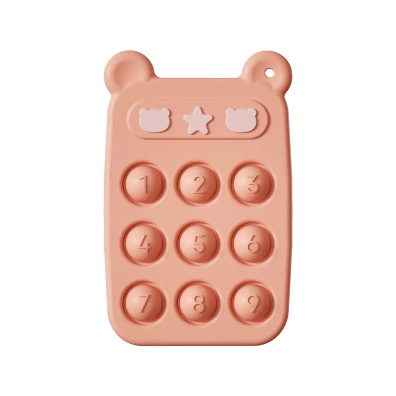 Fidget Toy™ - Bijtring & Fidget speelgoed in 1 - Siliconen Fidget Telefoon