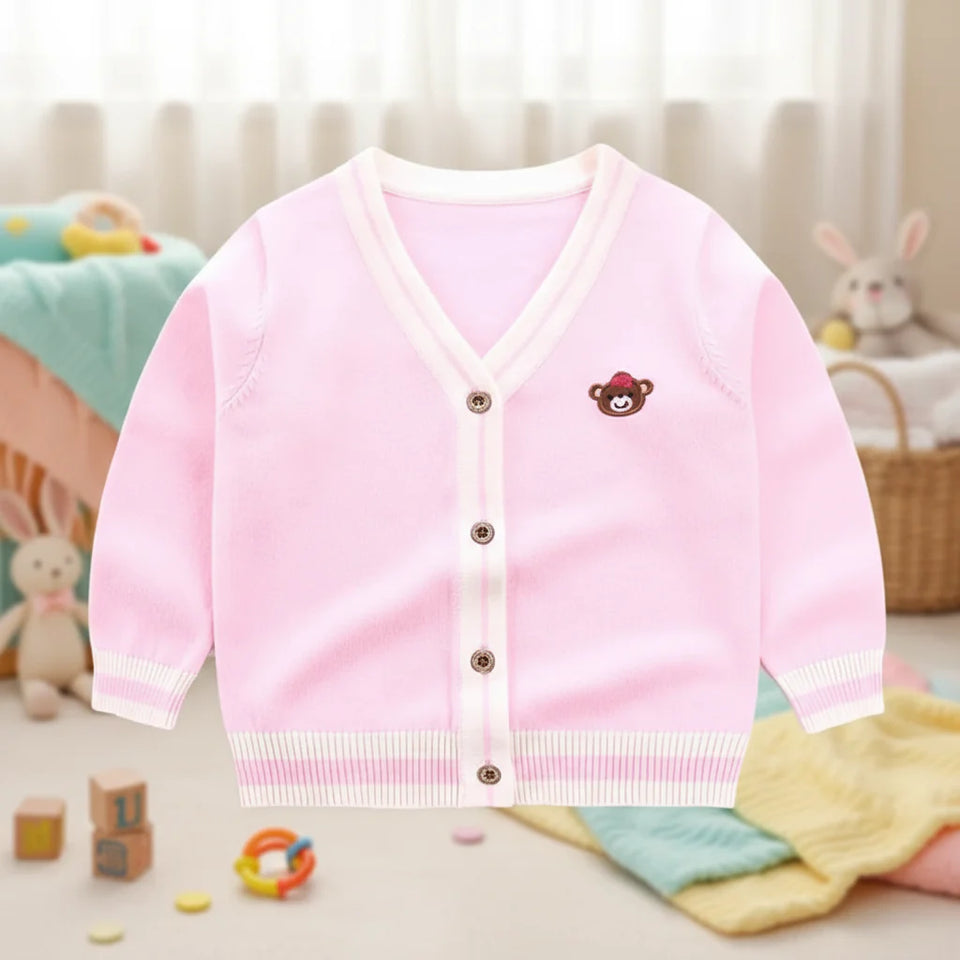 CozziWear – Warm & Trendy – Gebreid Vest met Beertjes