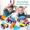 Magnetic Cars™ – Magnetisch Bouwplezier – Magnetische voertuigen Speelgoedset