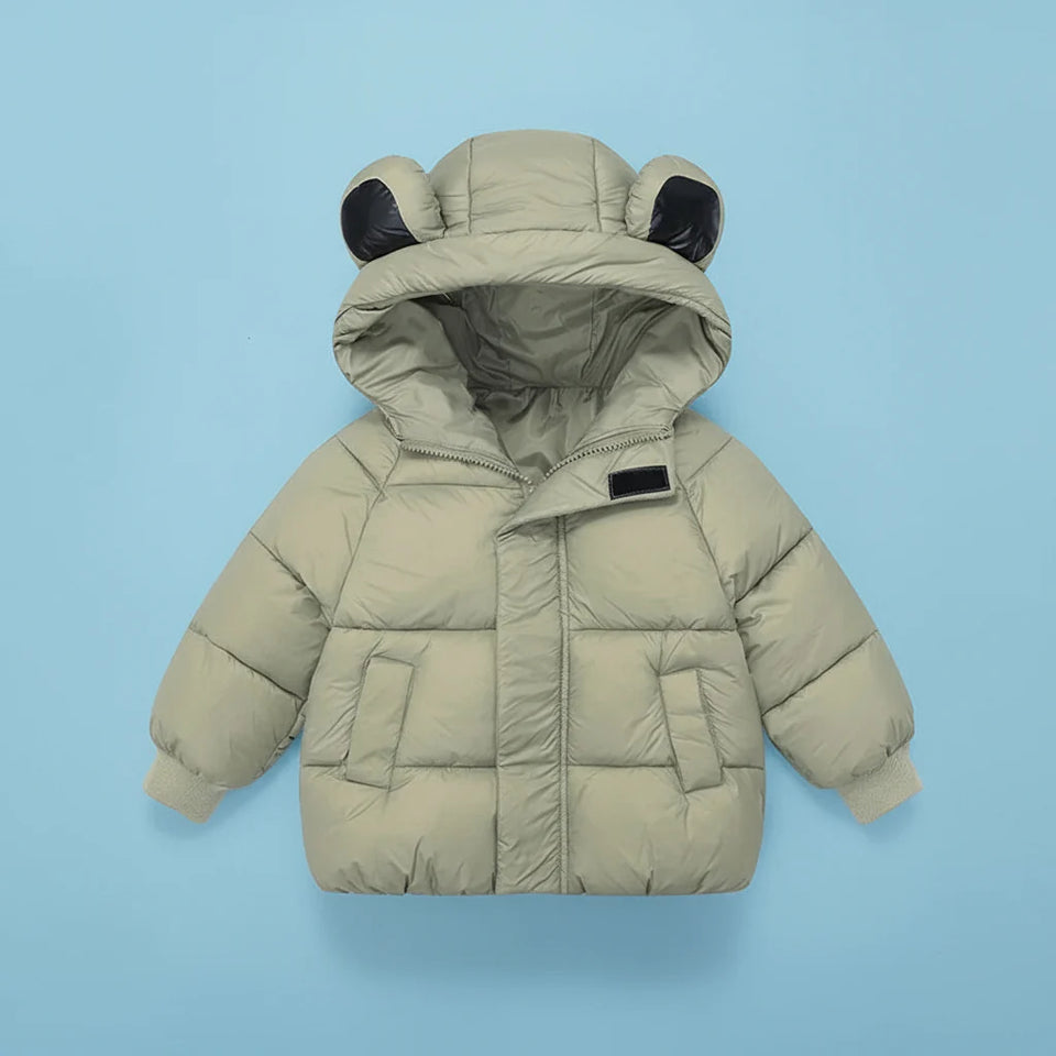 CozziBun – Warm & Schattig – Winterjas met Capuchon