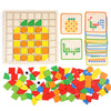 Woods™ - Educatief Entertainment - Houten patronen puzzel