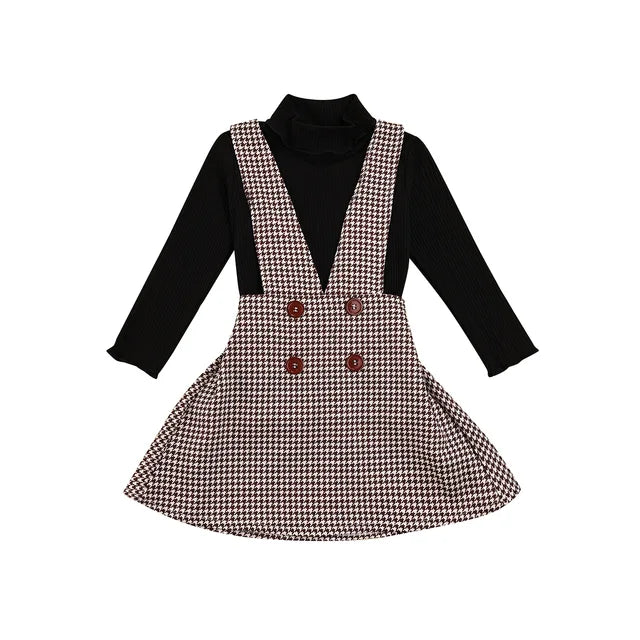 Mini Fashion™ - Schattig en Stijlvol - Tweedelige jurken set