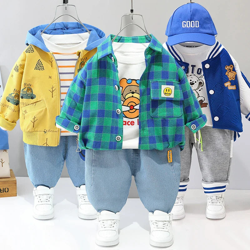 Mini Fashion™ - Peuter & Avontuur  - 3-delige Kleding Set