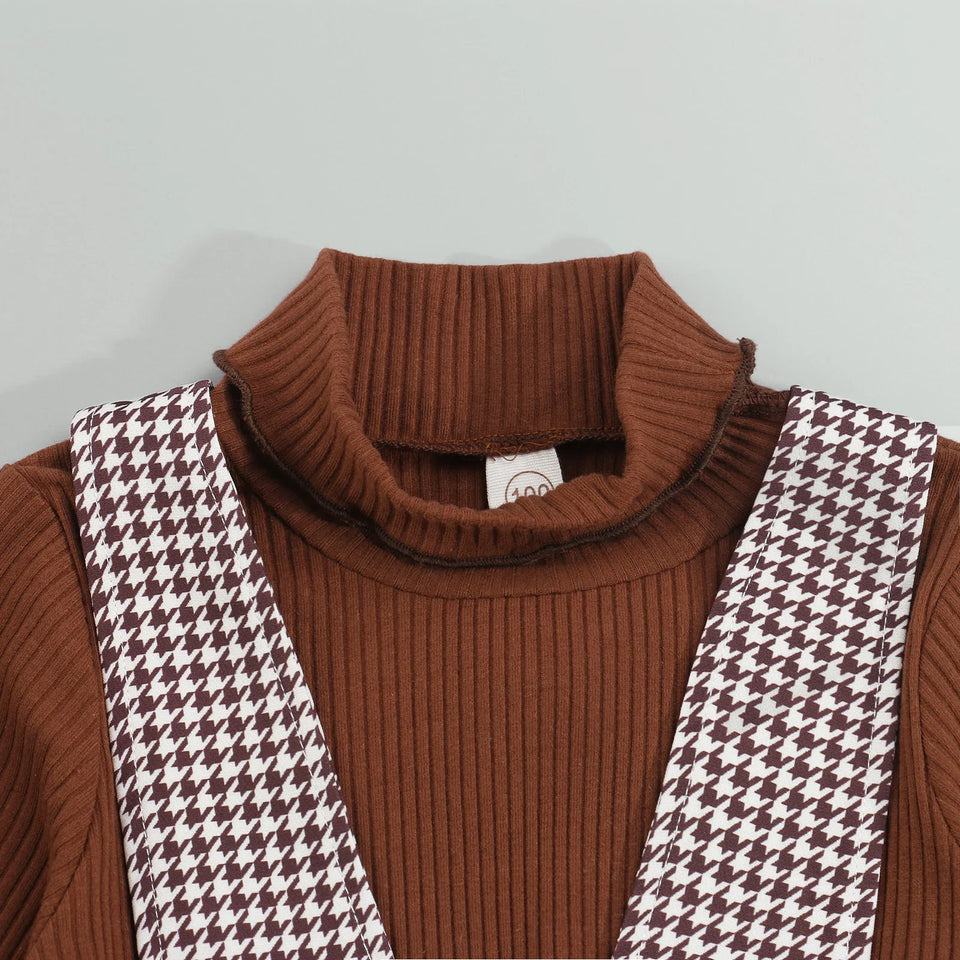 Mini Fashion™ - Schattig en Stijlvol - Tweedelige jurken set