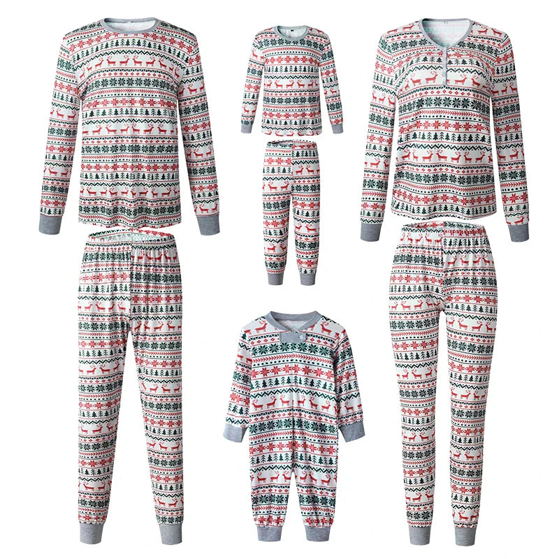 Mini Fashion™ - Voor Het Hele Gezin - Kerst Pyjama