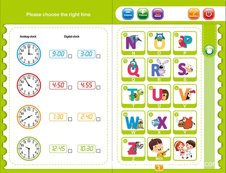 Musical Letters™ - Engels leren - Kinderboek
