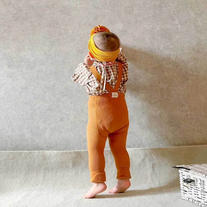 Mini Fashion™ - Zacht & Comfortabel - Kinder Legging met Bretels