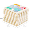 3D Wooden Puzzle™ - Speels Dierenavontuur - Legpuzzel