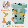 Magnet Toys™ - Creativiteit & Motoriek - Montessori Schuif- en Schroefplezier