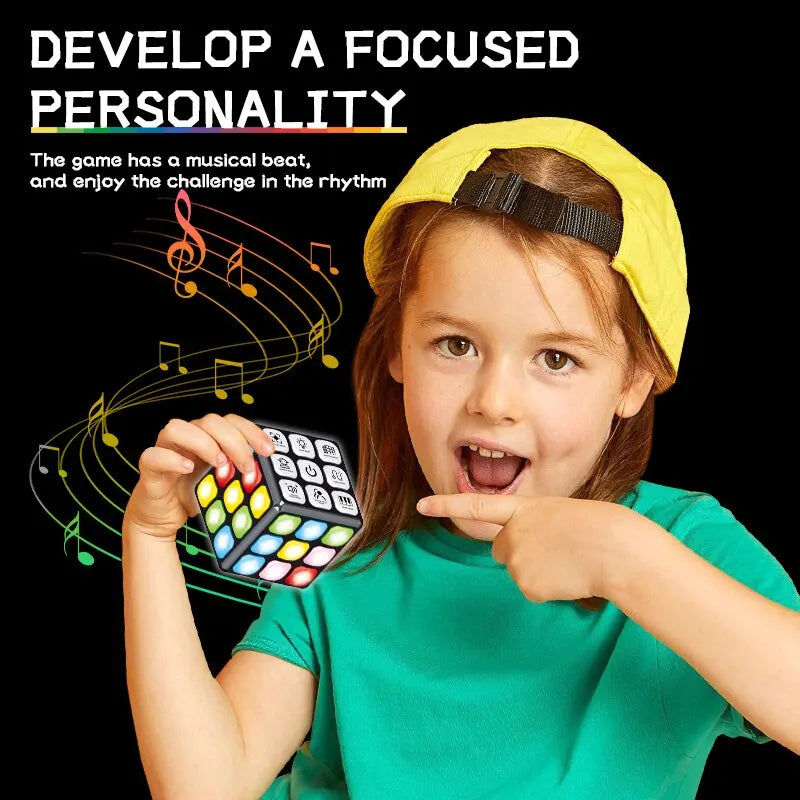 Magic Melody Cube™ - Flitsend, Magisch & Leerzaam - Educatieve Speelkubus