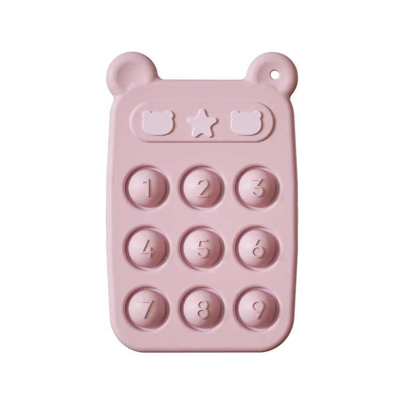 Fidget Toy™ - Bijtring & Fidget speelgoed in 1 - Siliconen Fidget Telefoon