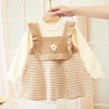 Mini Fashion™ - Schattige Look - Jurk met lange mouwen