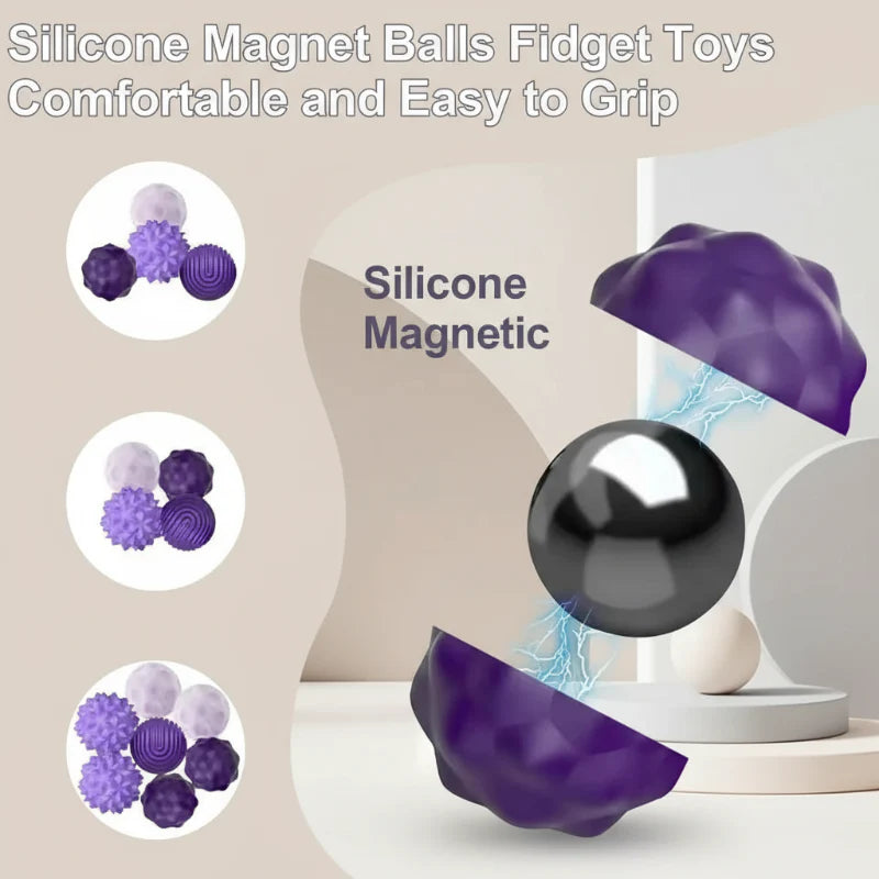 MagniFun – Rustgevend & Leuk – Magnetische Siliconen Ballen