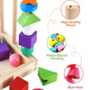 Woods™ - Stimuleer Creativiteit & Verbeter Vaardigheden - Kleurrijke Montessori Puzzelset