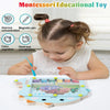 Bead Puzzle™ – Doolhofplezier Sorteren – Houten Magnetische Ballen Puzzel
