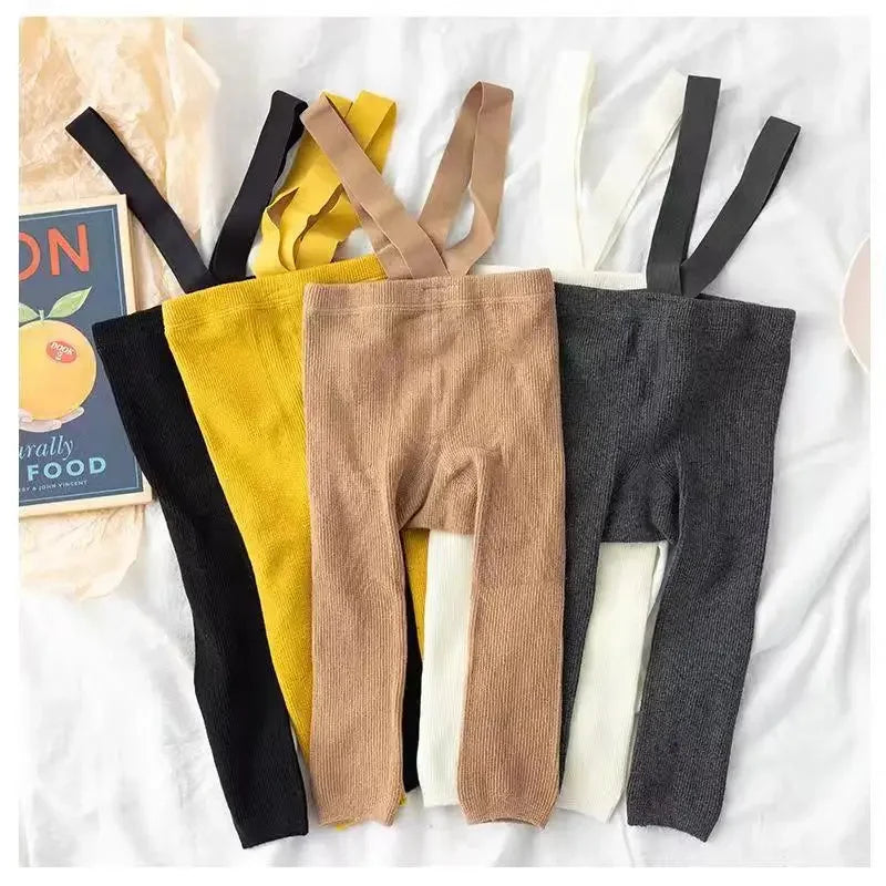 Mini Fashion™ - Zacht & Comfortabel - Kinder Legging met Bretels
