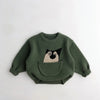 Mini Fashion™ - Leuke Print met Buidel - Dieren Trui