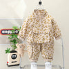 Mini Fashion™ - Coole Luipaard Print - 2-Delige Kledingset