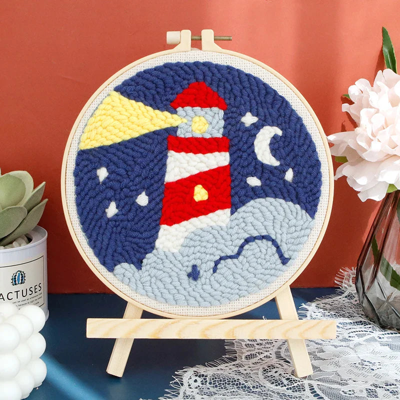 SoftLoop – Zacht & Creatief – DIY Punch Needle Thuisdecor Set