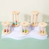 Music Rattle™ – Vrolijke Rolkooi – Houten Rammel Speelgoed