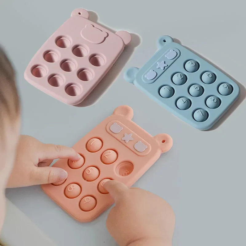 Fidget Toy™ - Bijtring & Fidget speelgoed in 1 - Siliconen Fidget Telefoon