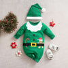 Mini Fashion™ - Zacht Materiaal - Baby Kerstkostuum