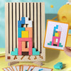 Puzzle Totem™ – Denk & Bouw – Houten Puzzelspel