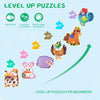 Woods™ - Fijne Motoriek & Creatief - 6-in-1 Puzzel