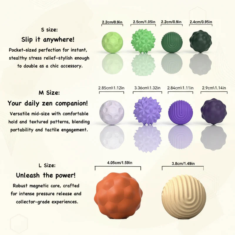 CalmSphere – Zacht & Focused – Magnetisch Stressspeelgoed