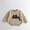 Mini Fashion™ - Leuke Print met Buidel - Dieren Trui