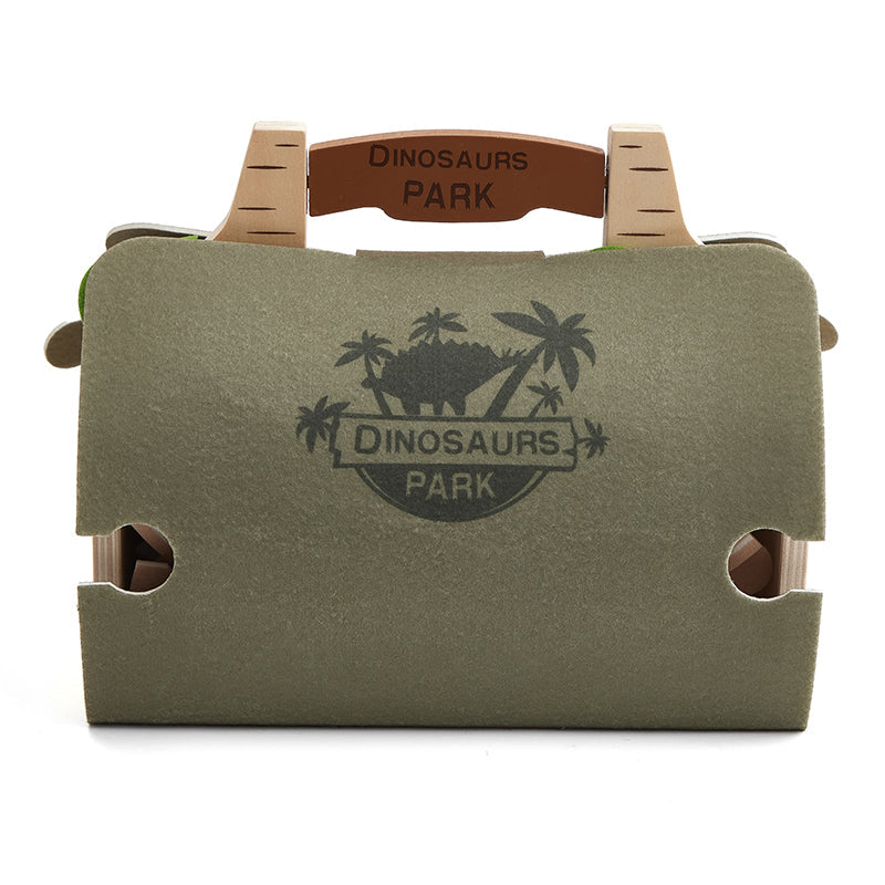 Woods™ - Prehistorisch Plezier - Houten Dino Park Set