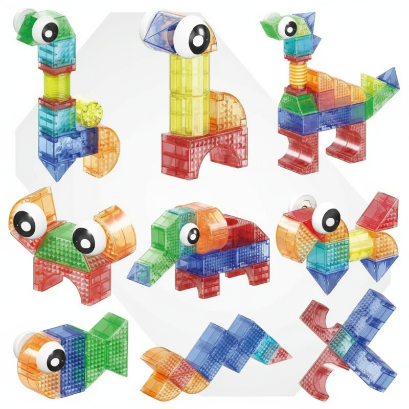 MagniCube – Creatief & Educatief – Magnetische Bouwblokken Set