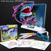 Magic Drawing Board™ - Gloeiende kunst - Lichtgevend 3D tekenbord
